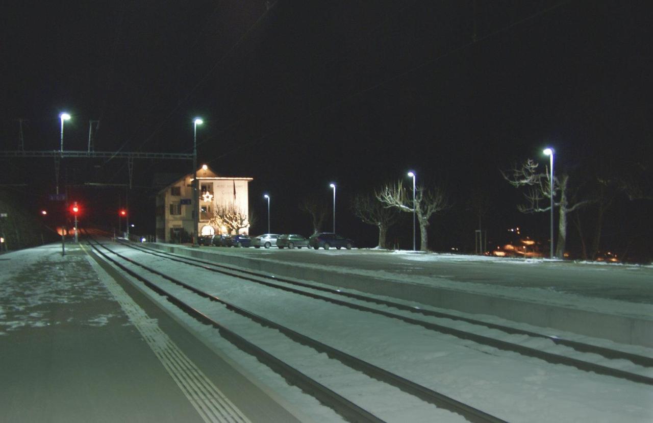 Hotel Grischuna Filisur Exteriör bild